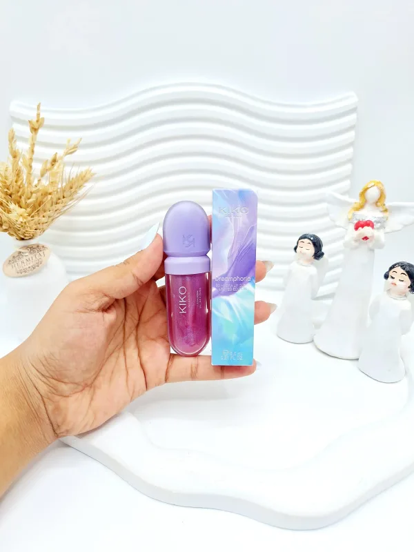 لیپ گلاس ۳ بعدی جذاب کیکو کارتن آبی بنفش کد 9696
